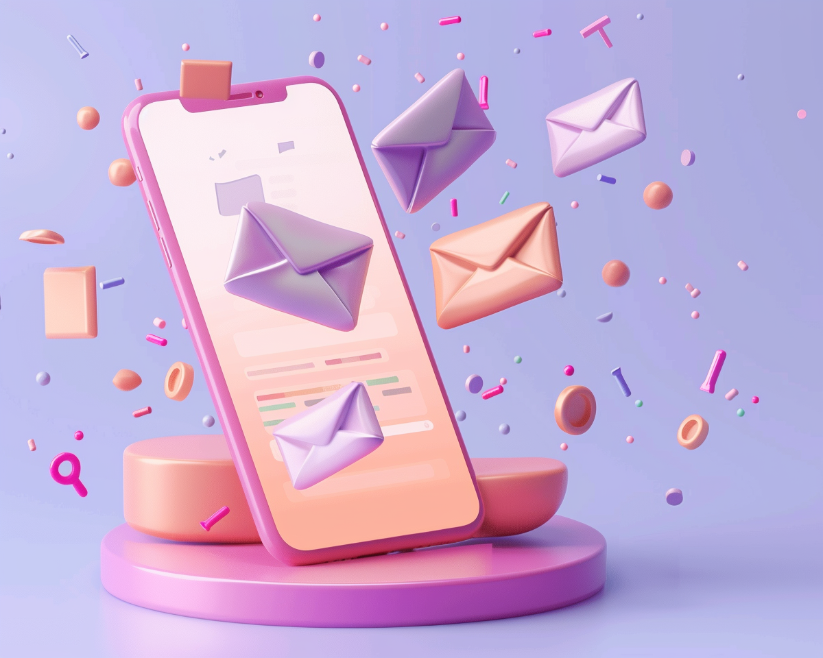 Image de statistiques de réussite de campagne SMS